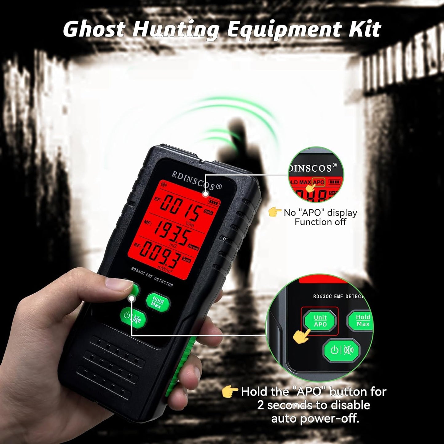 Smart EMF Shield Detector