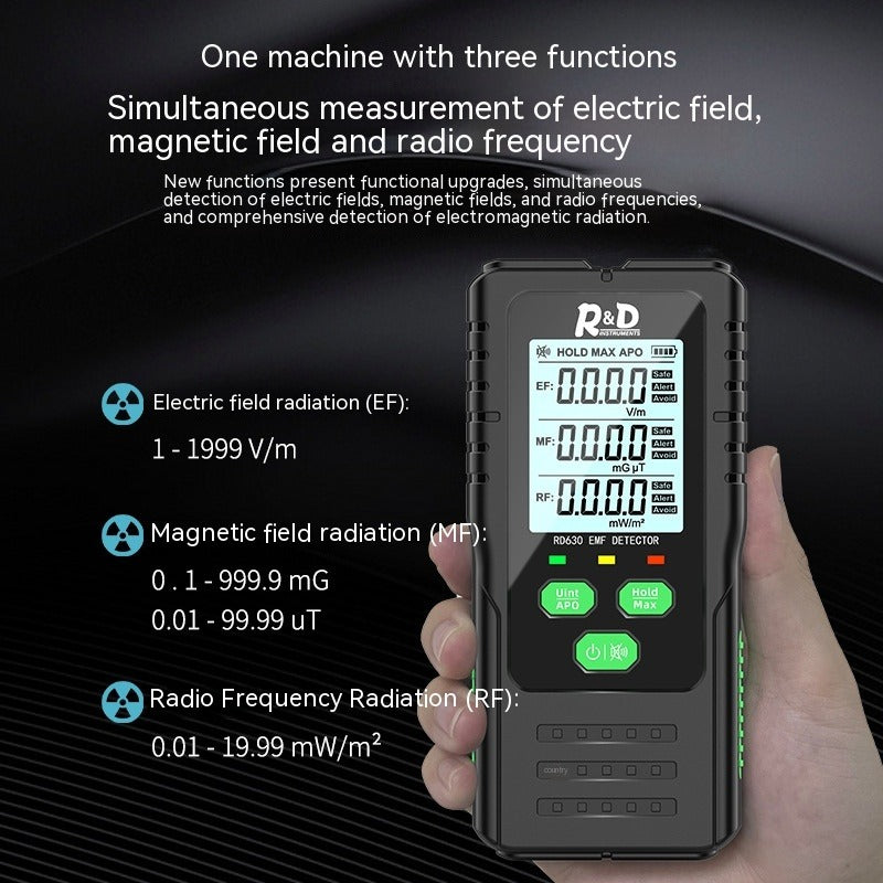 Smart EMF Radiation Detector