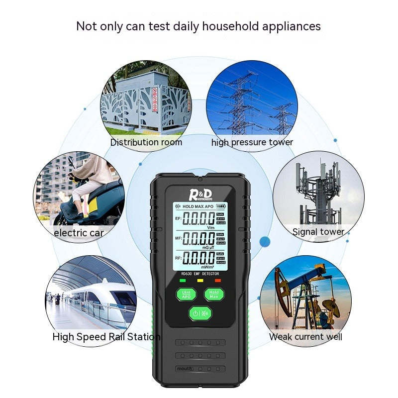 Smart EMF Radiation Detector